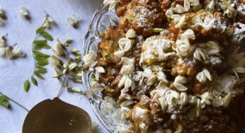 Acacias flower fritters